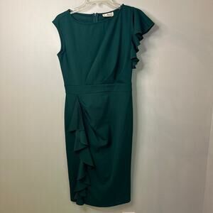 NWT dark green sheath dress by Aisize, women’s medium